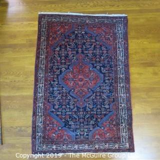 Collectible: Antique: Textile: Oriental Rug: 42x62