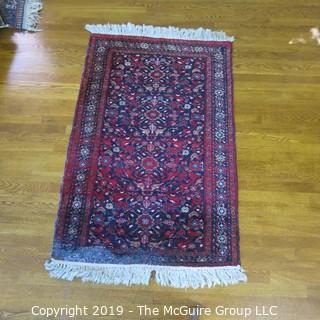 Collectible: Antique: Textile: Oriental Rug: 36x61"