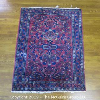 Collectible: Antique: Textile: Oriental Rug: 43x55"