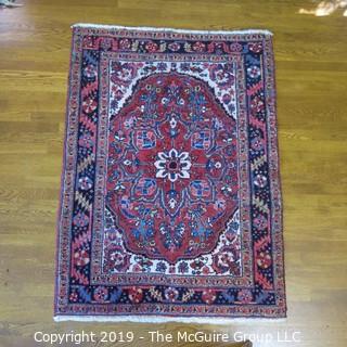 Collectible: Antique: Textile: Oriental Rug: 32x60"