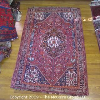 Collectible: Antique: Textile: Oriental Rug: Large 65x100"