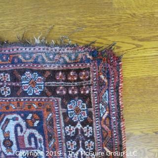 Collectible: Antique: Textile: Oriental Rug: Large 65x100"