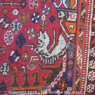 Collectible: Antique: Textile: Oriental Rug: Large 65x100"