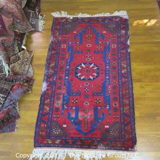 Collectible: Antique: Textile: Oriental Rug: Large 54x97" (TMG 796)