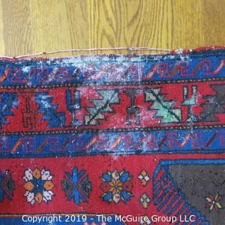 Collectible: Antique: Textile: Oriental Rug: Large 54x97" (TMG 796)