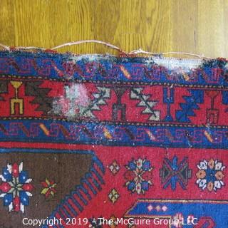 Collectible: Antique: Textile: Oriental Rug: Large 54x97" (TMG 796)