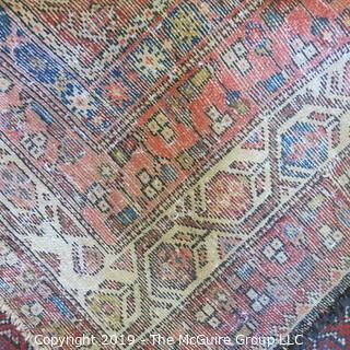 Collectible: Antique: Textile: Oriental Rug: 57x72"