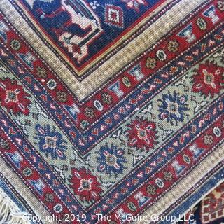 Collectible: Antique: Textile: Oriental Rug: 54x82"