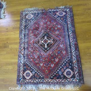 Collectible: Antique: Textile: Oriental Rug: 43x60"