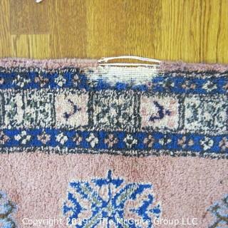 Collectible: Antique: Textile: Oriental Rug: 43x65" Prayer rug?