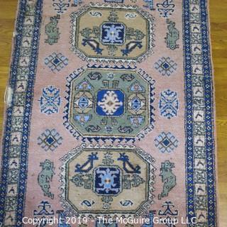 Collectible: Antique: Textile: Oriental Rug: 43x65" Prayer rug?