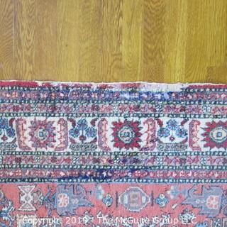 Collectible: Antique: Textile: Oriental Rug: 54x82"