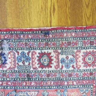 Collectible: Antique: Textile: Oriental Rug: 54x82"