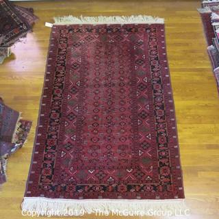 Collectible: Antique: Textile: Oriental Rug: Large 60x90"