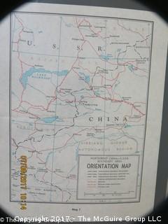 Political Maps of China, circa 1960