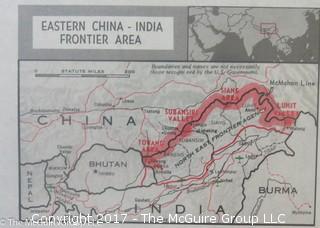 Political Maps of China, circa 1960