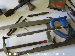 Collection of assorted hand tools 