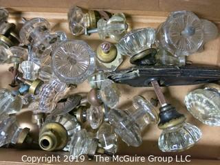 Collection of M-C Door knobs and hardware