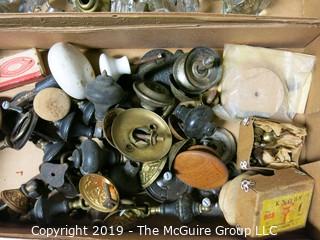 Collection of M-C Door knobs and hardware