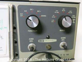 Electronics: Diagnostic Tool: heathkit: Vacuum Tube Voltmeter: Model 1M-13 Series 748 1001