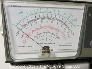 Electronics: Diagnostic Tool: heathkit: Vacuum Tube Voltmeter: Model 1M-13 Series 748 1001