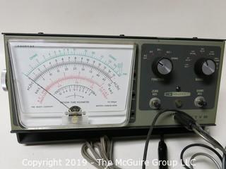 Electronics: Diagnostic Tool: heathkit: Vacuum Tube Voltmeter: Model 1M-13 Series 748 1001