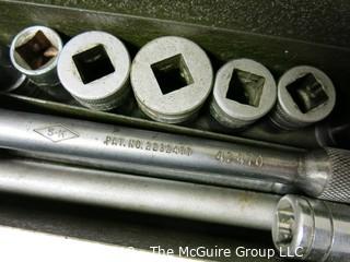 Hand Tools: Socket Set: S-K Socket Set and Metal Box