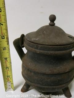 Housewares: Cast Iron: Tri-Footed Glue Pot