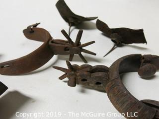 Outdoor Western: Vintage Cowboy Spurs