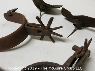 Outdoor Western: Vintage Cowboy Spurs