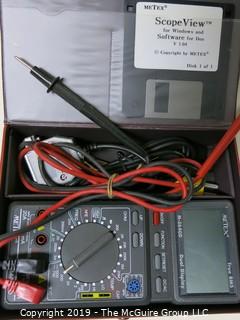 Digital Multi,meter M3600 Dual Series by METEX; with instruction manual