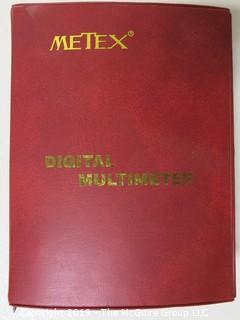 Digital Multi,meter M3600 Dual Series by METEX; with instruction manual