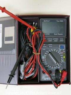 Digital Multi,meter M3600 Dual Series by METEX; with instruction manual