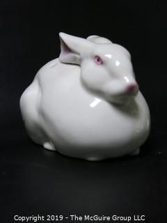 Ceramic Cat and Rabbit