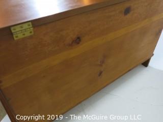 Furniture: Vintage: Antique: Pine 'Blanket Box/Chest; 38W x 18D x 23"T