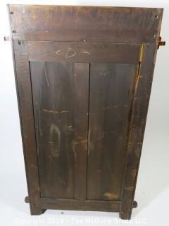 Furniture: Vintage: Antique: Book Shelf; 32 1/2W x 12 1/2D x 54"T; Very Nice LOOK
