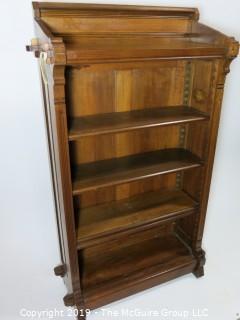 Furniture: Vintage: Antique: Book Shelf; 32 1/2W x 12 1/2D x 54"T; Very Nice LOOK
