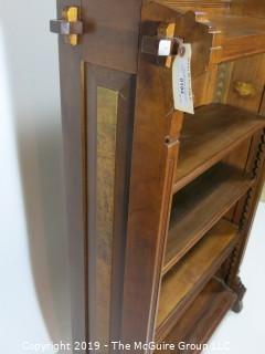 Furniture: Vintage: Antique: Book Shelf; 32 1/2W x 12 1/2D x 54"T; Very Nice LOOK
