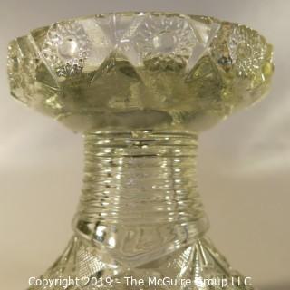 Glass: EAPG: Base for Punch Bowl