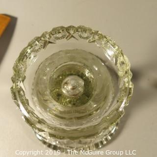 Glass: EAPG: Base for Punch Bowl