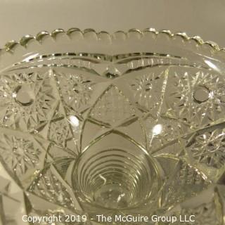 Glass: EAPG: Base for Punch Bowl