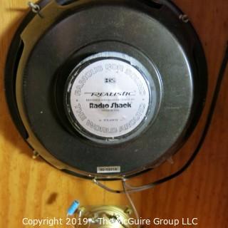 Vintage Music 2-way Speaker (home made) w/large Radio Shack Speaker