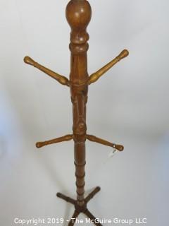 Furniture: Vintage: Antique: Spindle Coat & Hat Stand/Rack