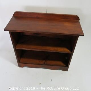 Furniture: Vintage: Antique: Pine Book Shelf; 31W x 12D x 26 1/2"T