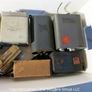 Vintage: Electronics: Parts: Capacitors - etc  WYSIWYG