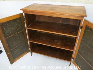 Furniture: Vintage: Antique: Pie Safe no Drawers; 40 x 20 x 46"T