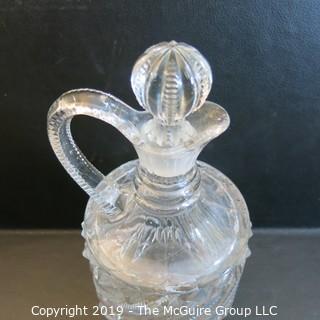 EAPG  Handle Decanter w/ Stopper (same design as 883)