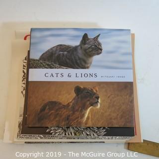 Books and VTG Cat Calendars 