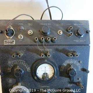 Vintage: Electronics: Impedence Bridge and Amplifer