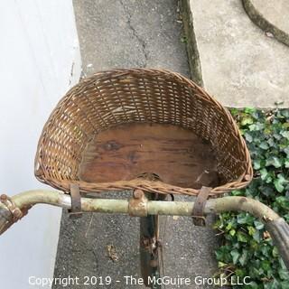 Collectible: Antique: Bicycle: circa 1940; Columbia w/ 1943-44 Smith College Plate; Northampton, MA. License